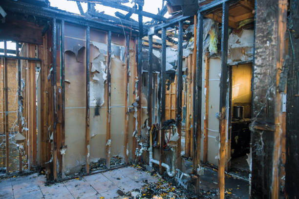 Professional Fire Damage Removal technician working in Barrackville, WV